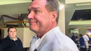 Bill Self discusses his team at the Topeka Jayhawk Club