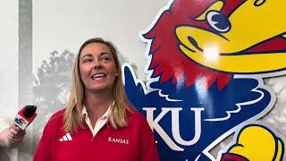 Lindsay Kuhle discusses KU’s team and individual victories and preparing for the NCAA Championship