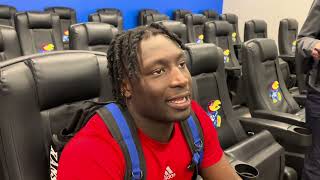 Bai Jobe on his first spring at KU and getting through a hand injury