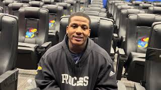 Daniel Hishaw Jr. talks about his growth on and off the field