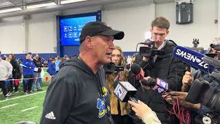 Lance Leipold at Fan Appreciation Day