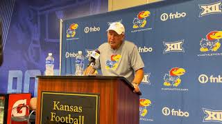 Lance Leipold discusses the first day of camp