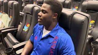 Bangally Kamara recaps his early days in the KU program