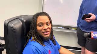 Joseph Sipp Jr. discusses transferring to KU and getting a recommendation from JB Brown