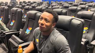 DJ Graham II discusses joining KU and getting acclimated