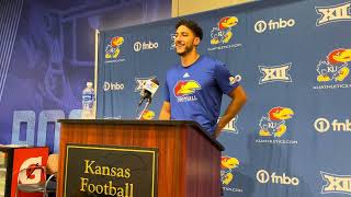 Dean Miller discusses the first day of fall camp